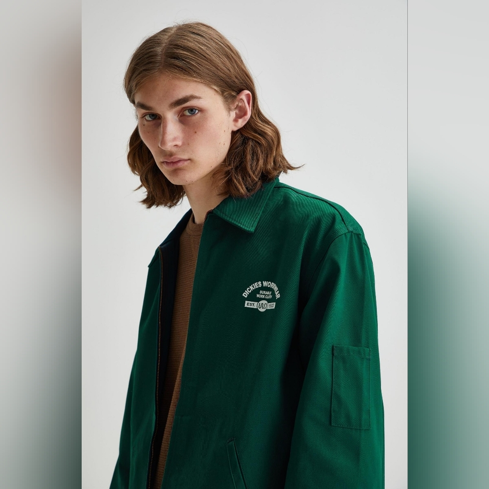 Dickies Green Anniversary Eisenhower Jacket